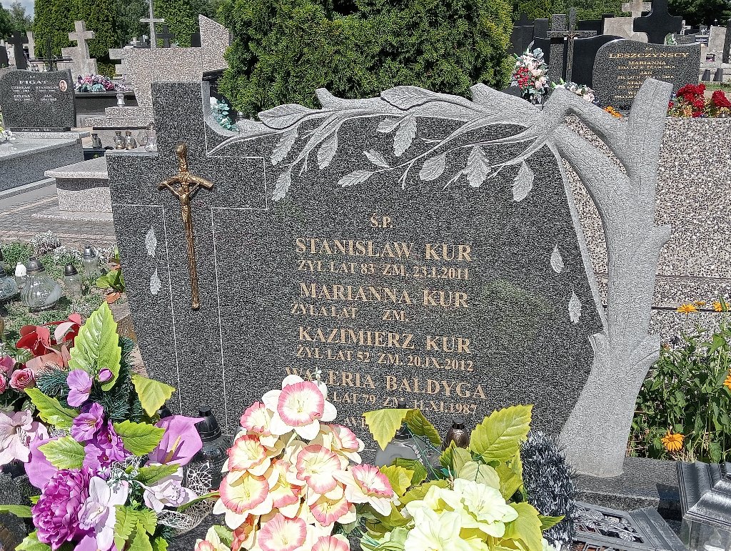 Marianna Kur 1936 Bolimów - Grobonet - Wyszukiwarka osób pochowanych